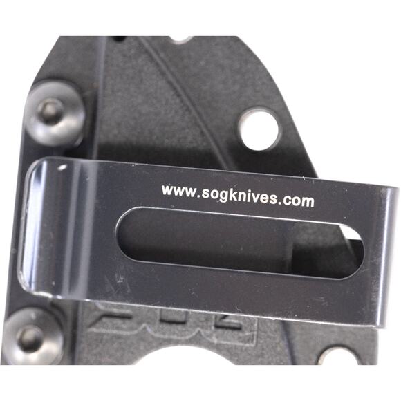 SOG Snarl Fixed Blade Finger Knife Stainless Steel w Brous Blades Sheath JB01KCP - Picture 8 of 10